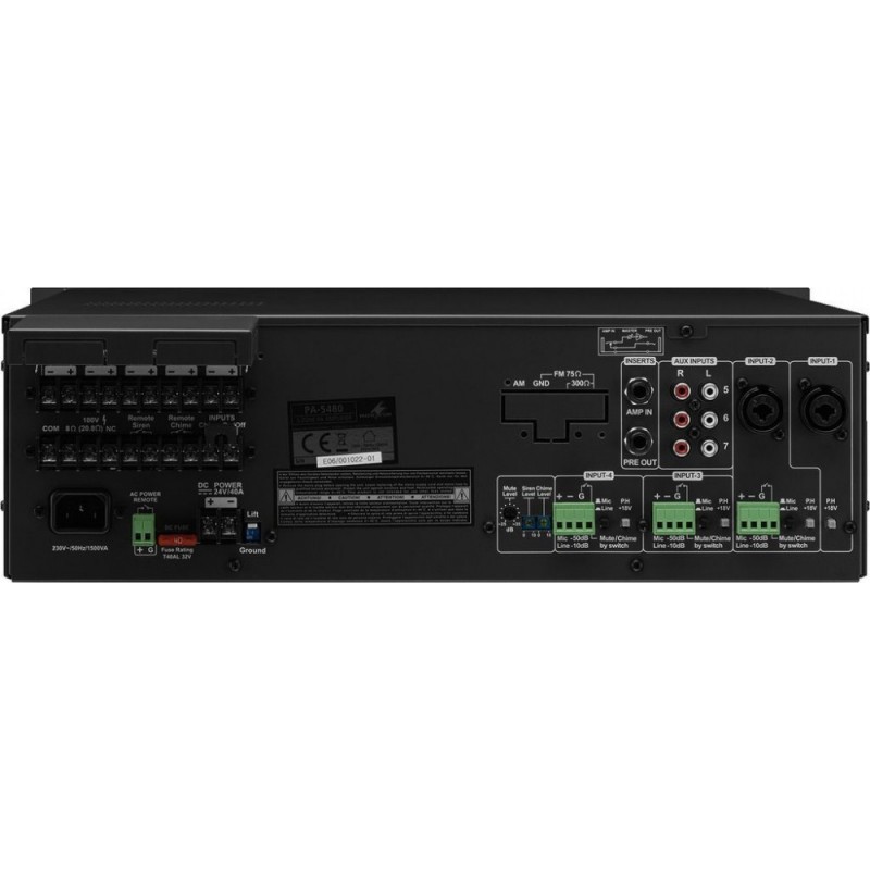 Monacor PA-5480 - wzmacniacz