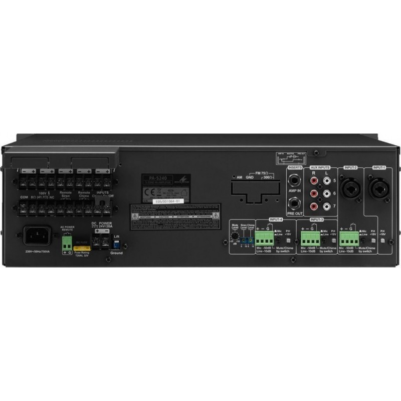 Monacor PA-5240 - wzmacniacz