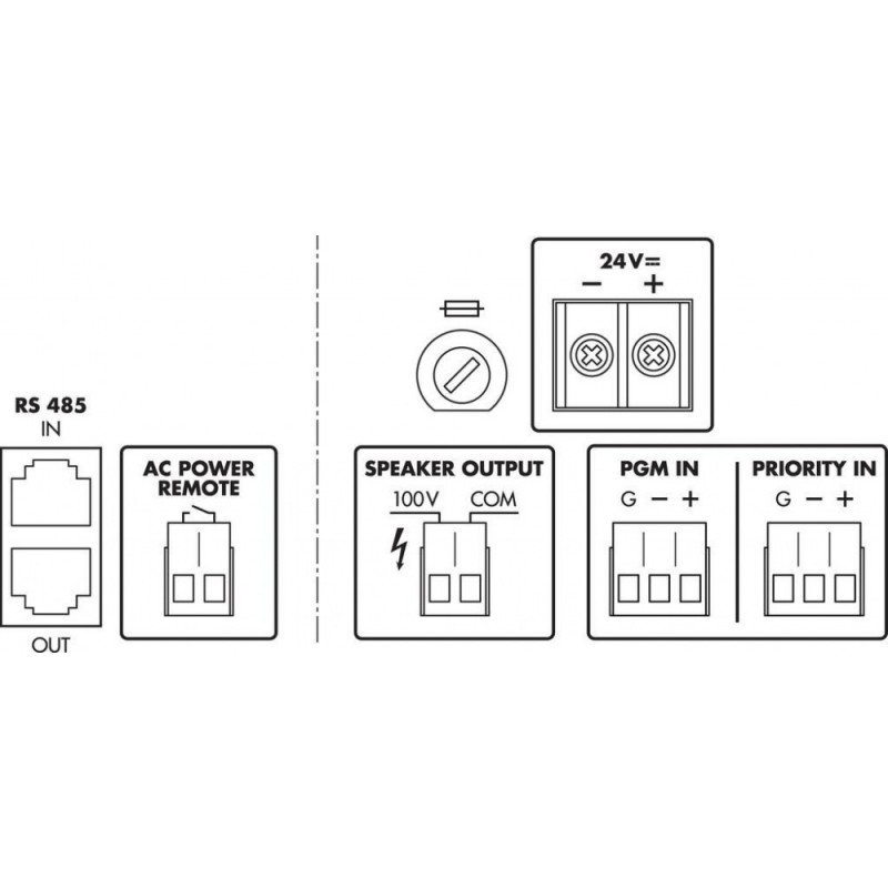 MONACOR PA-1250D - wzmacniacz cyfrowy mono