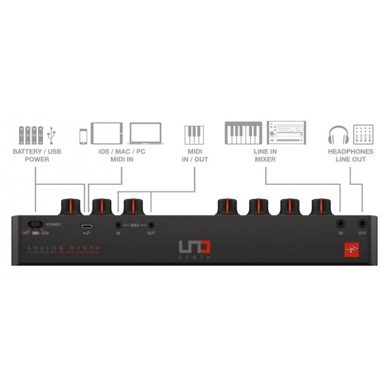 IK Multimedia UNO Synth - syntezator analogowy