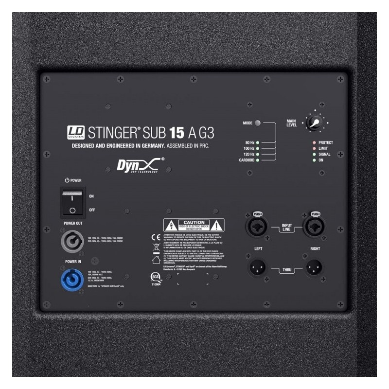 LD Systems STINGER SUB 15 A G3 - subwoofer aktywny