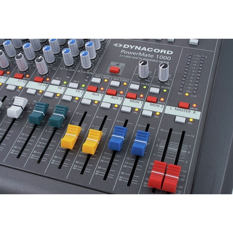 DYNACORD Powermate 1000-3 - suwaki