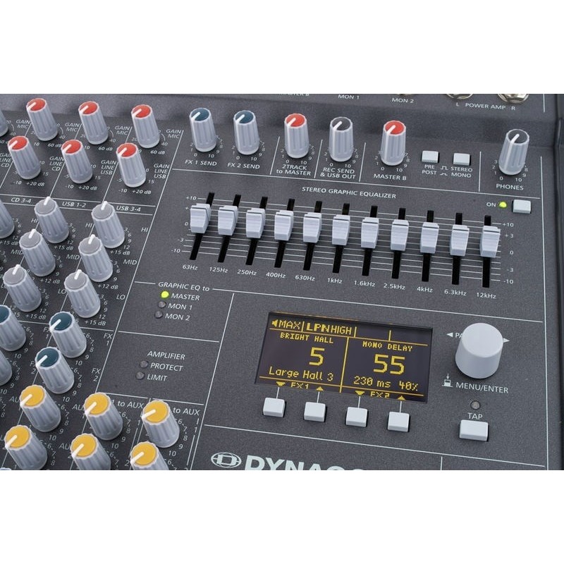 DYNACORD Powermate 1000-3 - wywietlacz