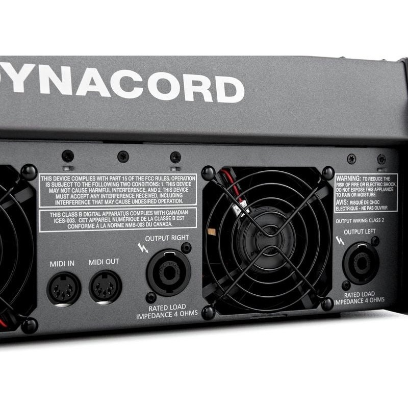 Dynacord Powermate 600-3 - wentylacja