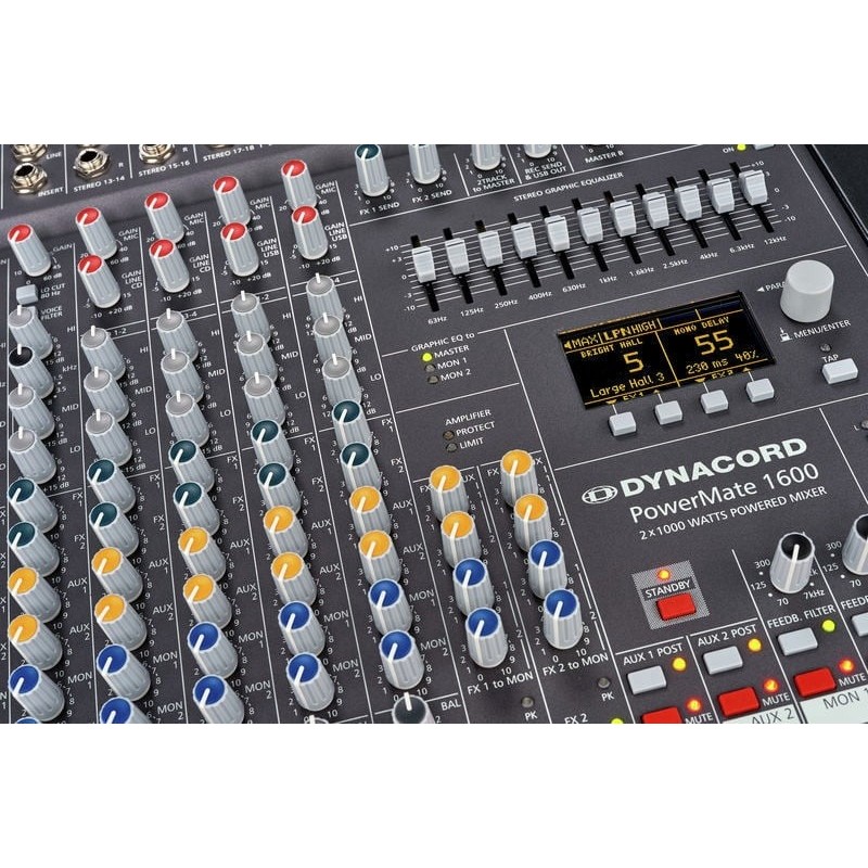 DYNACORD Powermate 1600-3 - display