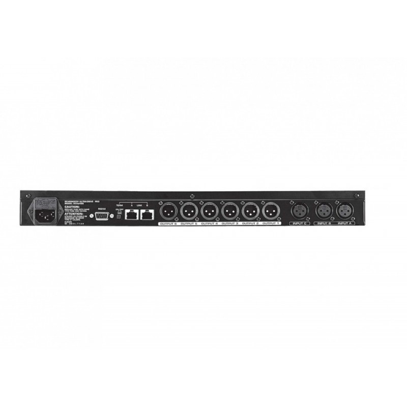 BEHRINGER ULTRADRIVE PRO DCX 2496 - crossover