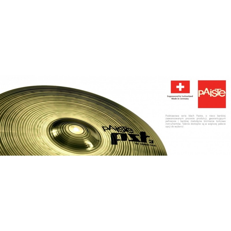Paiste PST3 U-set - talerze perkusyjne, zestaw