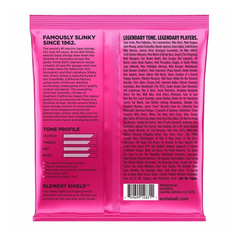 ERNIE BALL EB 2824 - struny do basu