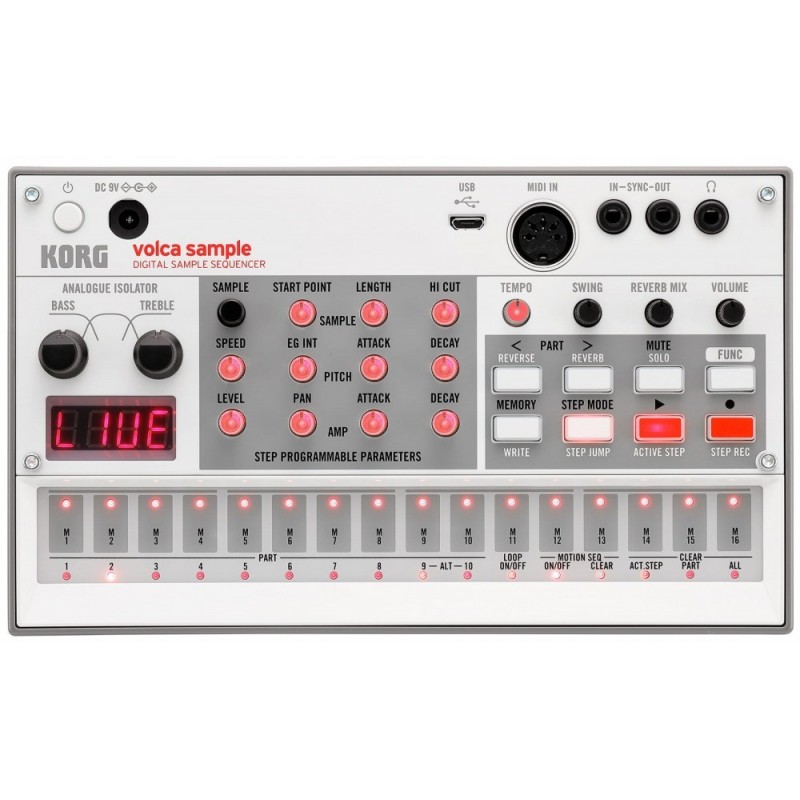 Korg Volca Sample 2 - sekwencer, sampler z USB