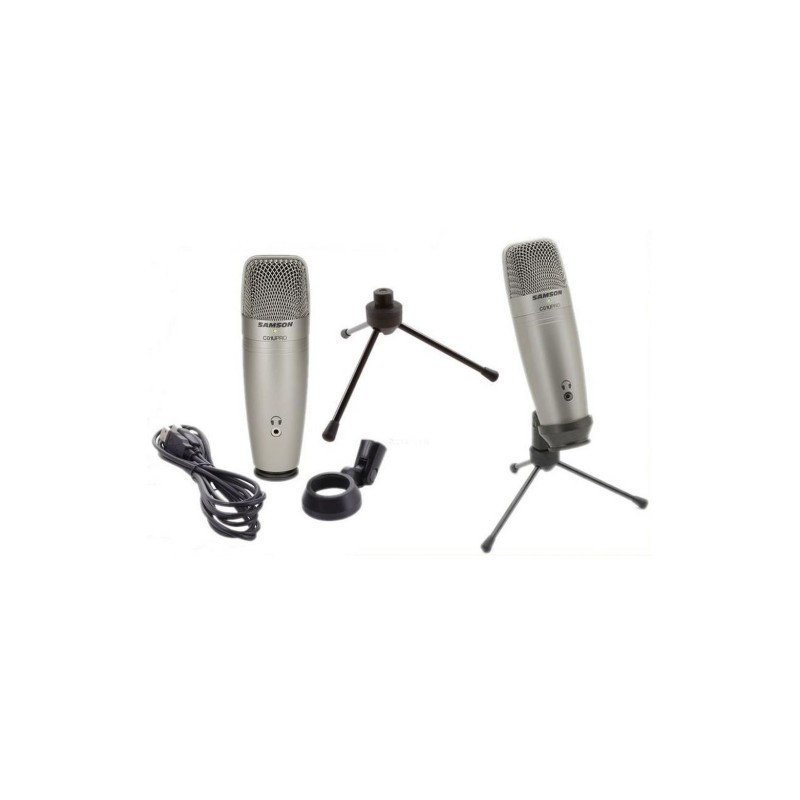 SAMSON C01U PRO - mikrofon pojemnościowy USB