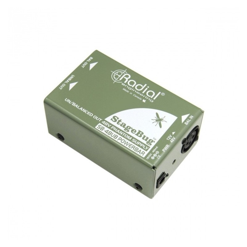Radial PRO StageBug SB-48 - Zasilanie fantomowe