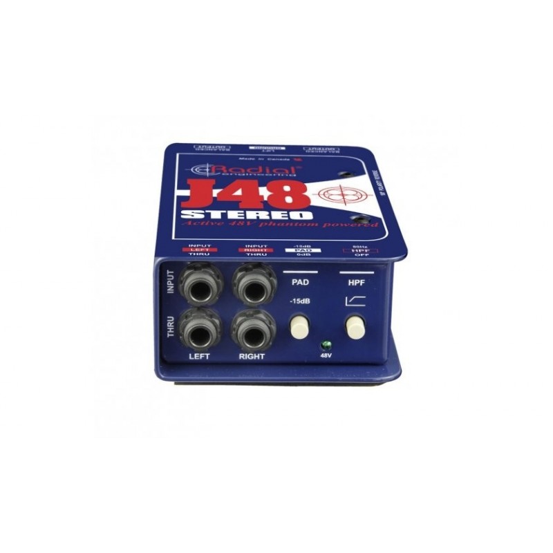 RADIAL PRO J48 Stereo - dibox aktywny