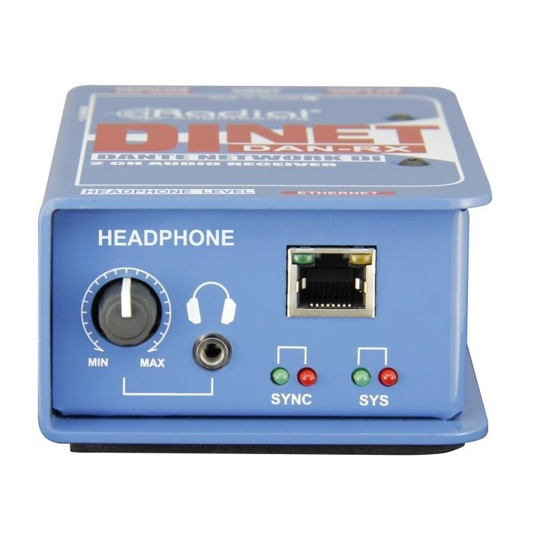 RADIAL PRO DiNET DAN-RX - odbiornik sieciowy Dante