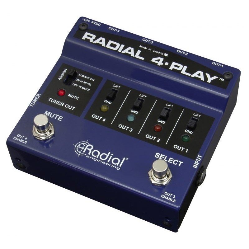 Radial Pro 4-Play - di-box