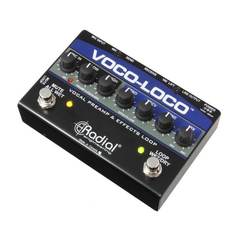 Radial Pro Voco-Loco - Preamp mikrofonowy