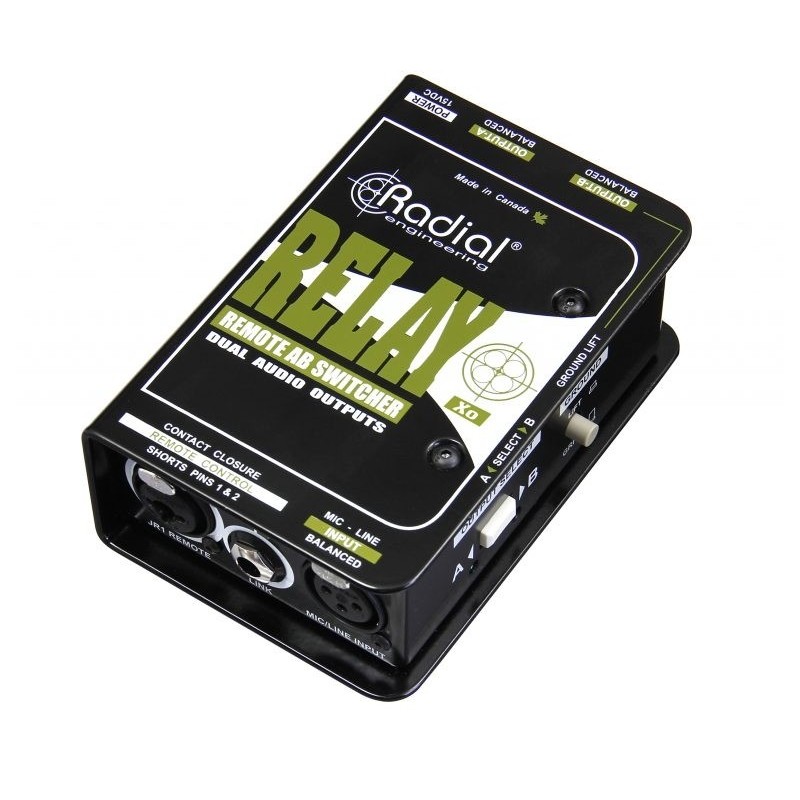 Radial Pro Relay Xo - Aktywny przełącznik wyjściowy