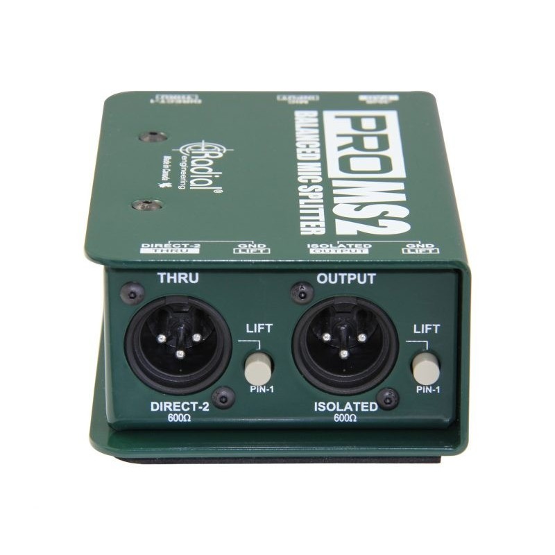 RADIAL PRO MS2 - splitter mikrofonowy