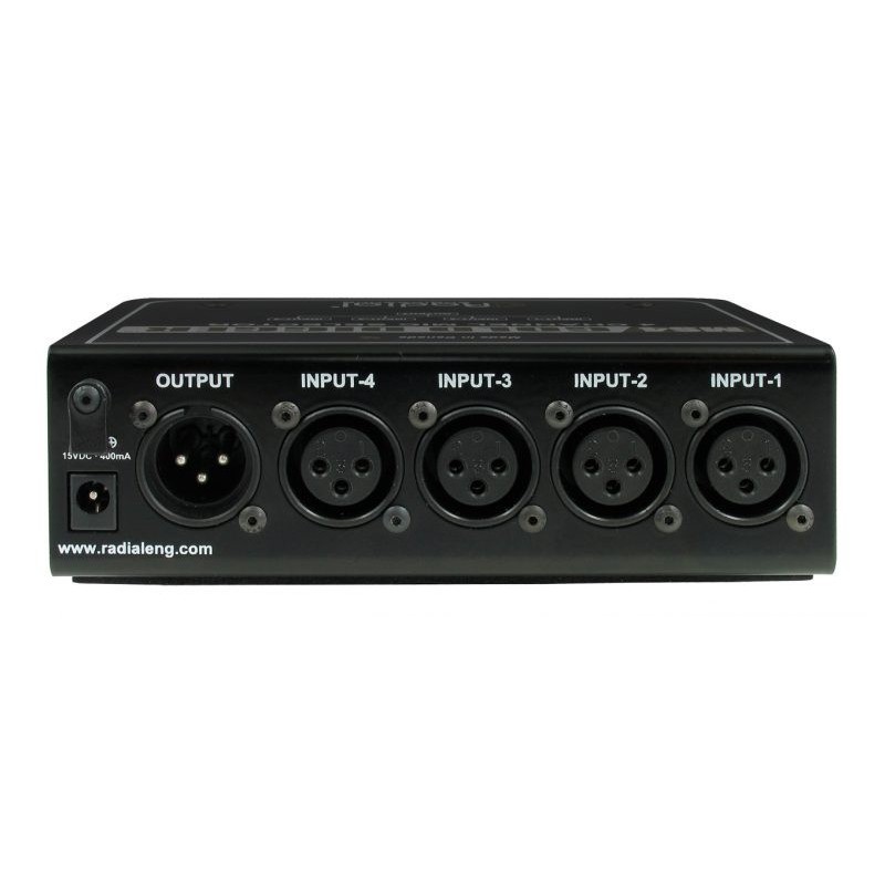 Radial Pro Gold Digger - selektor mikrofonowy