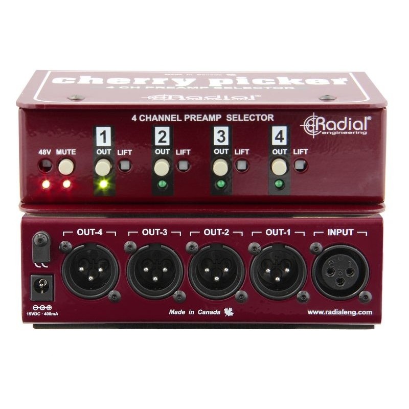 RADIAL PRO Cherry Picker - selektor studyjny