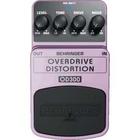 BEHRINGER OVERDRIVEslsDISTORTION OD300 - efekt gitarowy