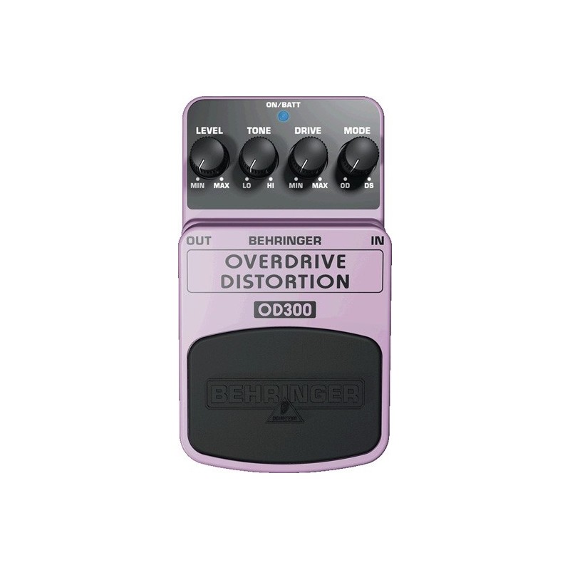 BEHRINGER OVERDRIVEslsDISTORTION OD300 - efekt gitarowy