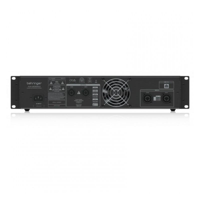 Behringer NX3000D - cyfrowy wzmacniacz DSP USB