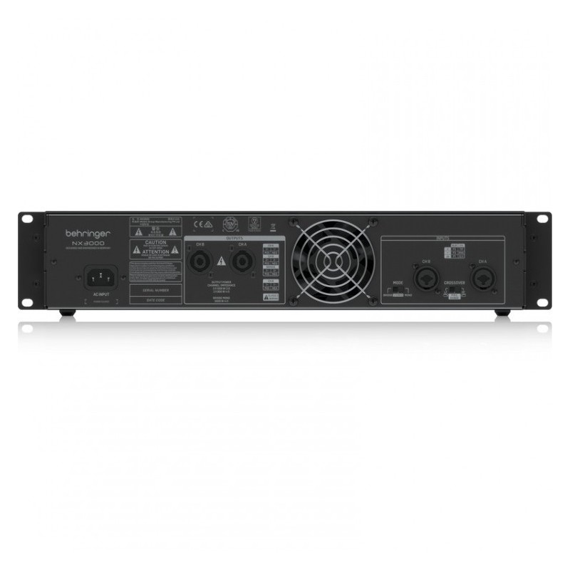 Behringer NX3000 - cyfrowy wzmacniacz