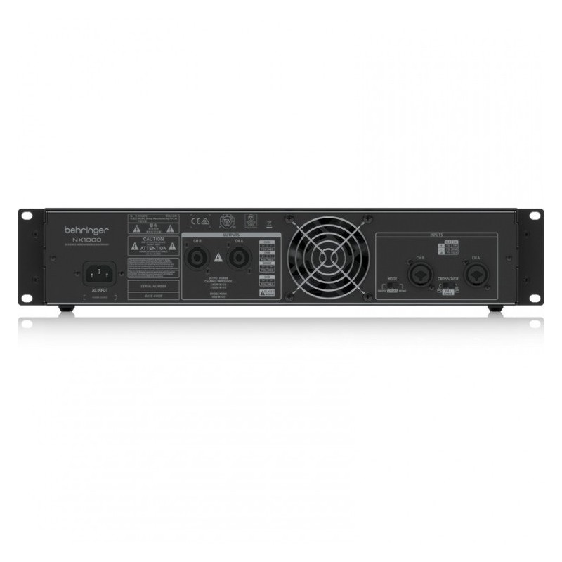 Behringer NX1000 - cyfrowy wzmacniacz