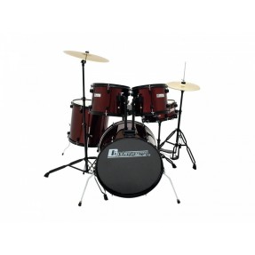 Dimavery DS-200 Drum Set WINE RED - zestaw perkusyjny