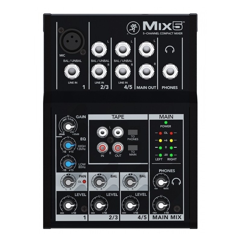 MACKIE MIX 5 - mikser analogowy