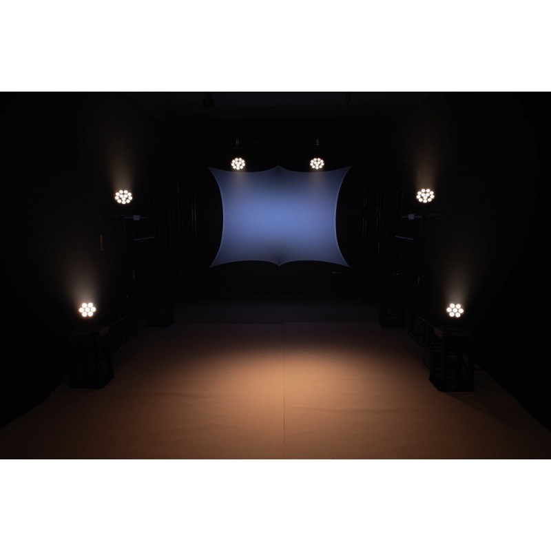 EUROLITE LED 7C-7 Silent Slim Spot - Par LED