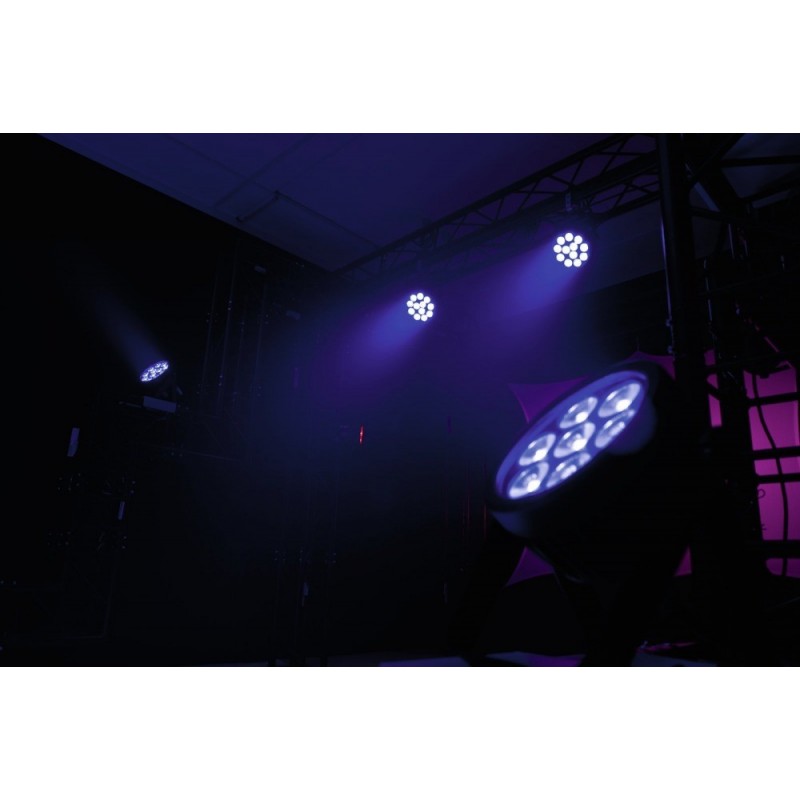 EUROLITE LED 7C-7 Silent Slim Spot - Par LED