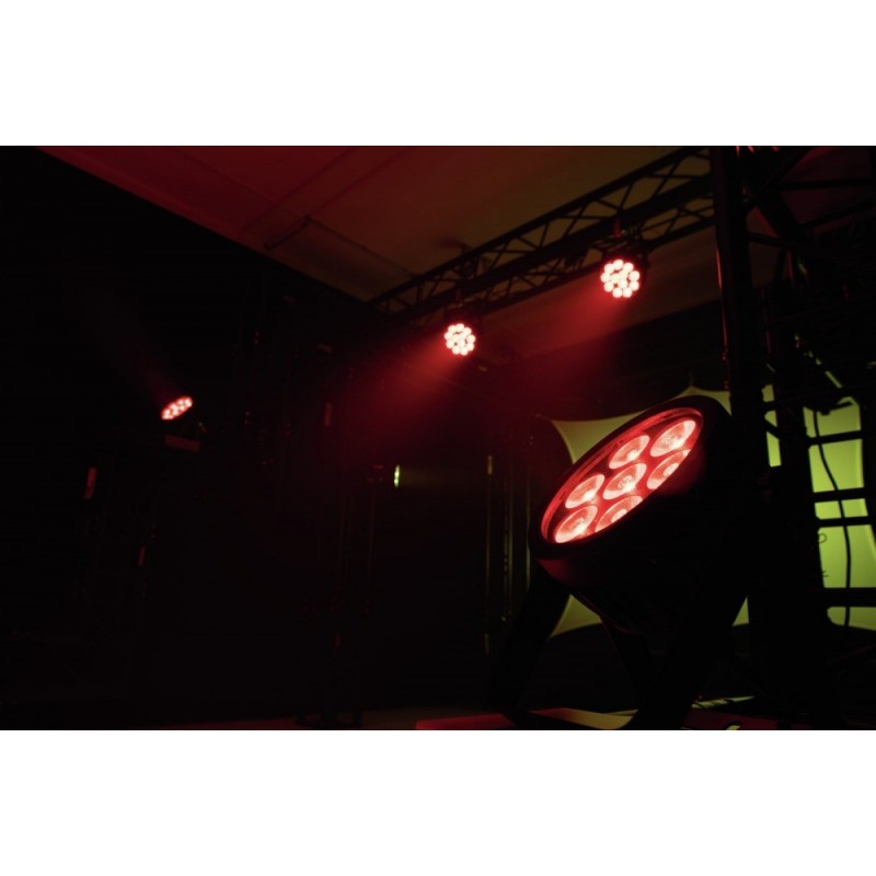 EUROLITE LED 7C-7 Silent Slim Spot - Par LED