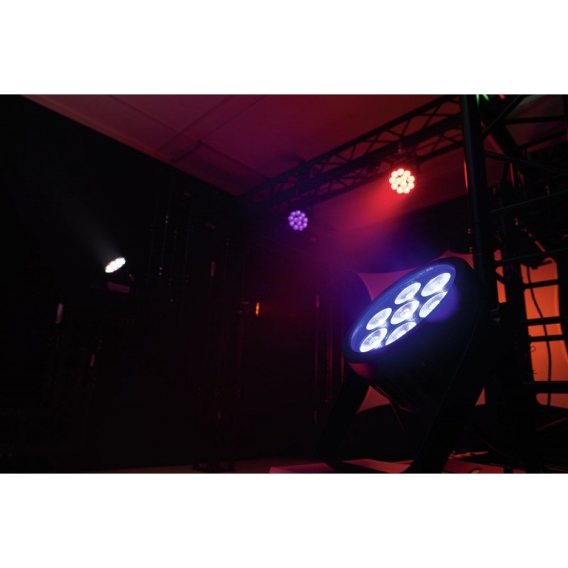 EUROLITE LED 7C-7 Silent Slim Spot - Par LED