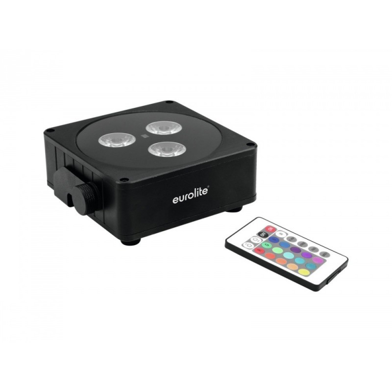 EUROLITE AKKU Flat Light 3 bk - PAR LED