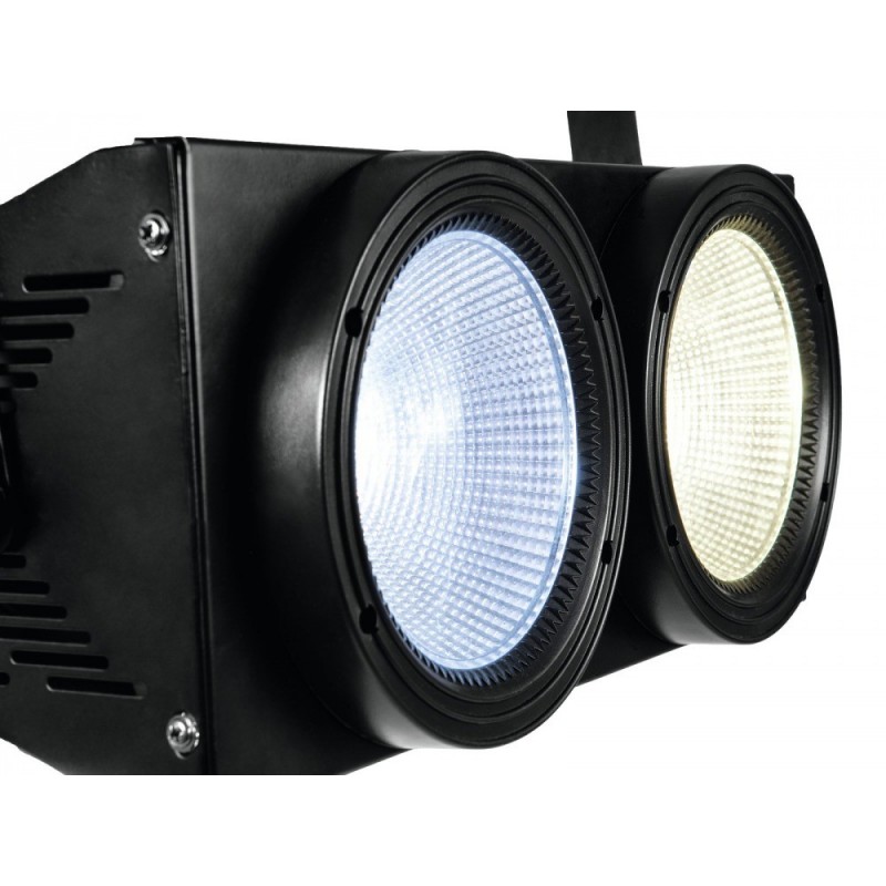 EUROLITE Audience Blinder 2x100W LED COB CWslsWW - Blinder LED