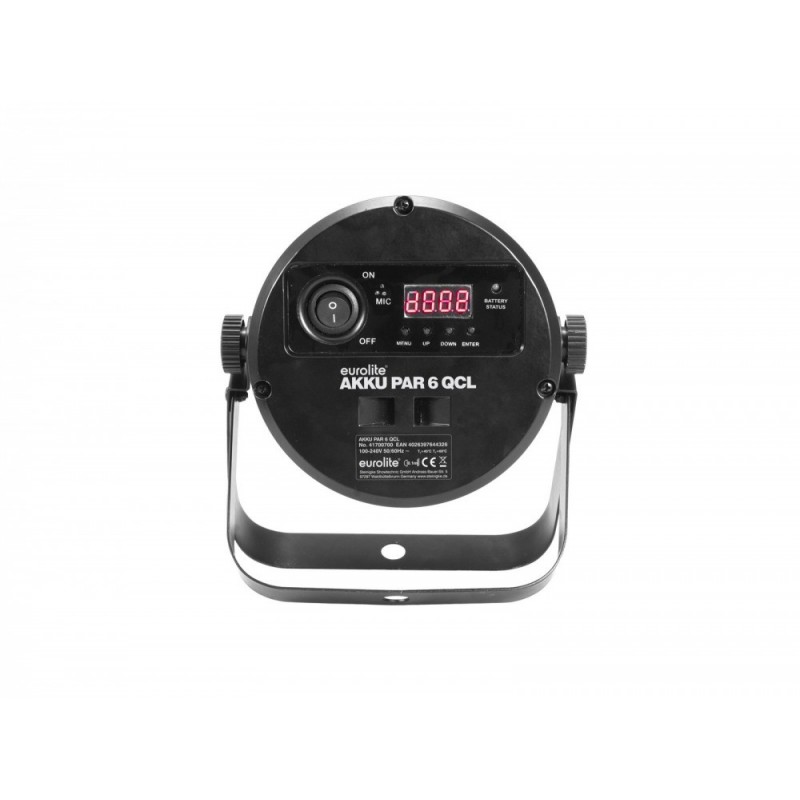 EUROLITE AKKU PAR 6 QCL - Par LED