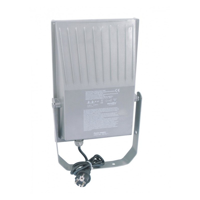 EUROLITE Outdoor Spot 150W WFL silver A - Reflektor asymetryczny