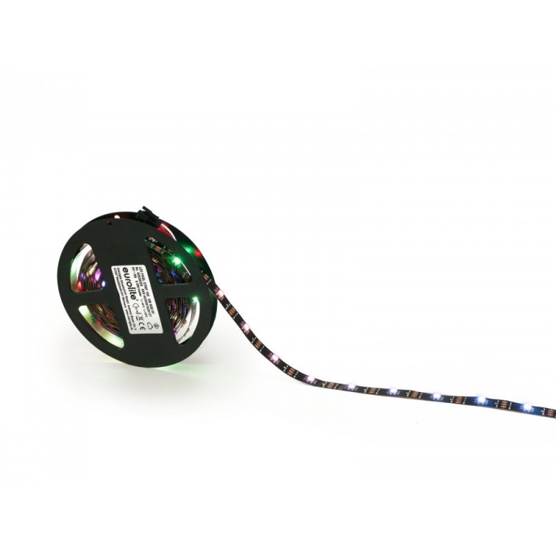EUROLITE LED Pixel Strip 150 5m RGB 5V - Taśma LED