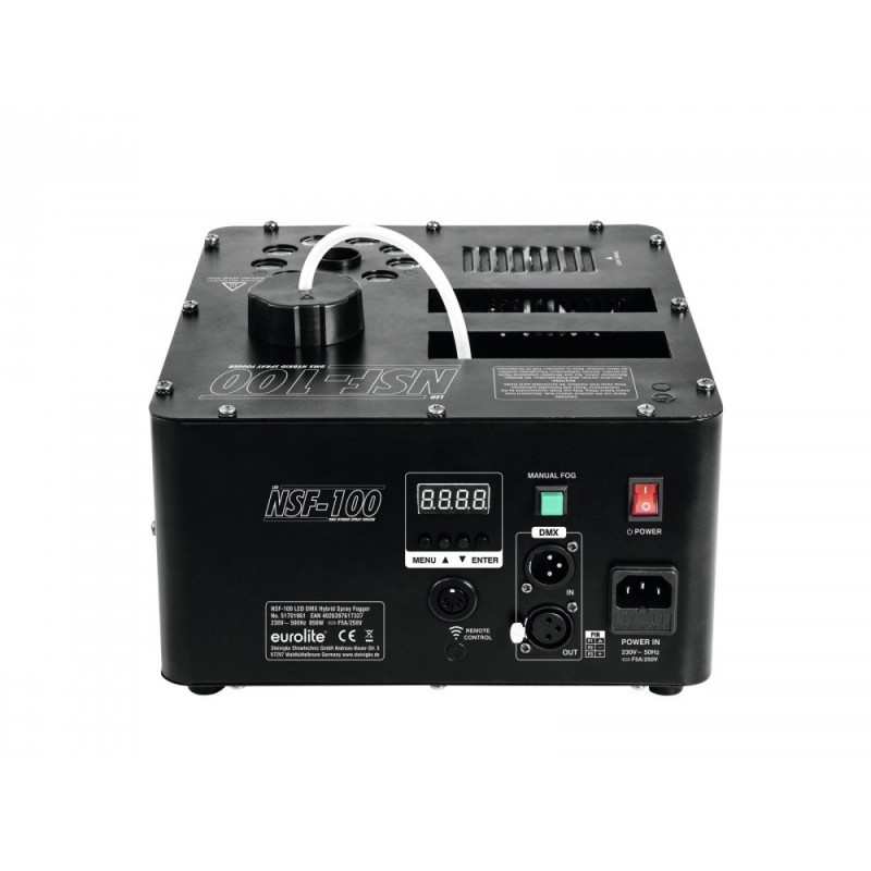EUROLITE NSF-100 LED DMX - Wytwornica dymu z LED