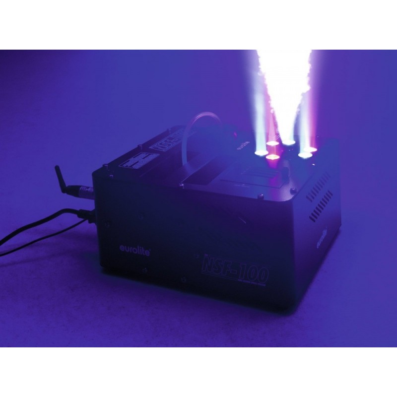EUROLITE NSF-100 LED DMX - Wytwornica dymu z LED