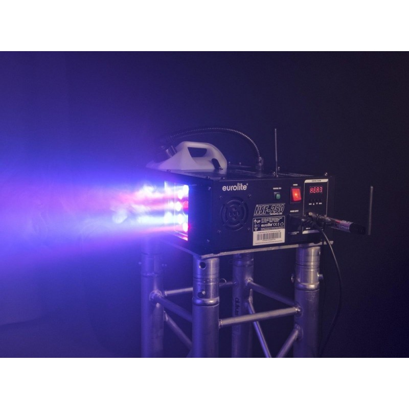 EUROLITE NSF-250 LED DMX Hybrid Spray Fogger - Wytwornica Dymu z LED