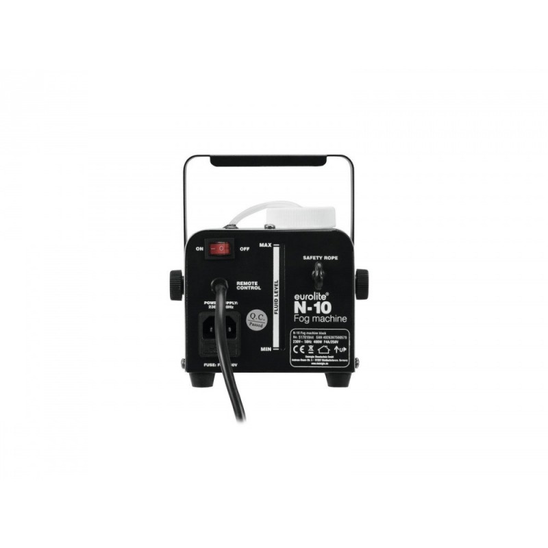 EUROLITE N-10 Fog Machine black - Maszyna Dymna