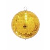 EUROLITE Mirror Ball 20cm gold - Kula Lustrzana