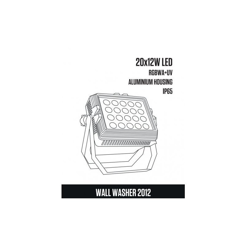 Fractal Lights WALL WASHER 2012 - Naświetlacz LED