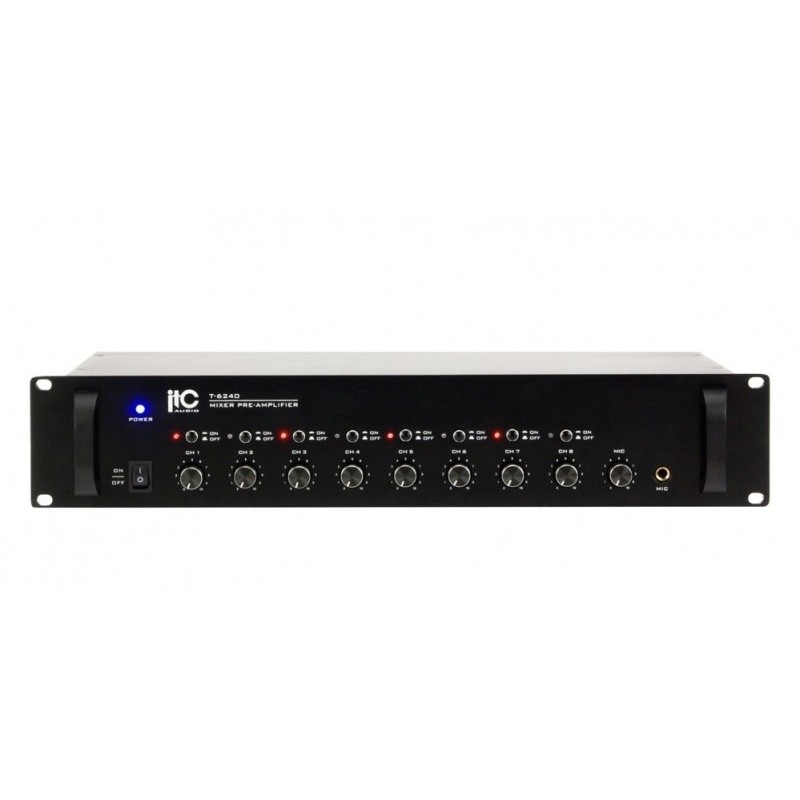 ITC AUDIO T-6240 - przedwzmacniacz wielokanałowy