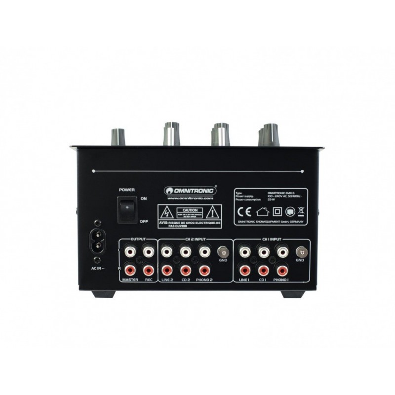 OMNITRONIC PM-222 - mikser dj
