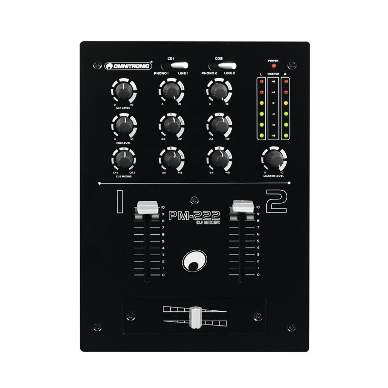 OMNITRONIC PM-222 - mikser dj