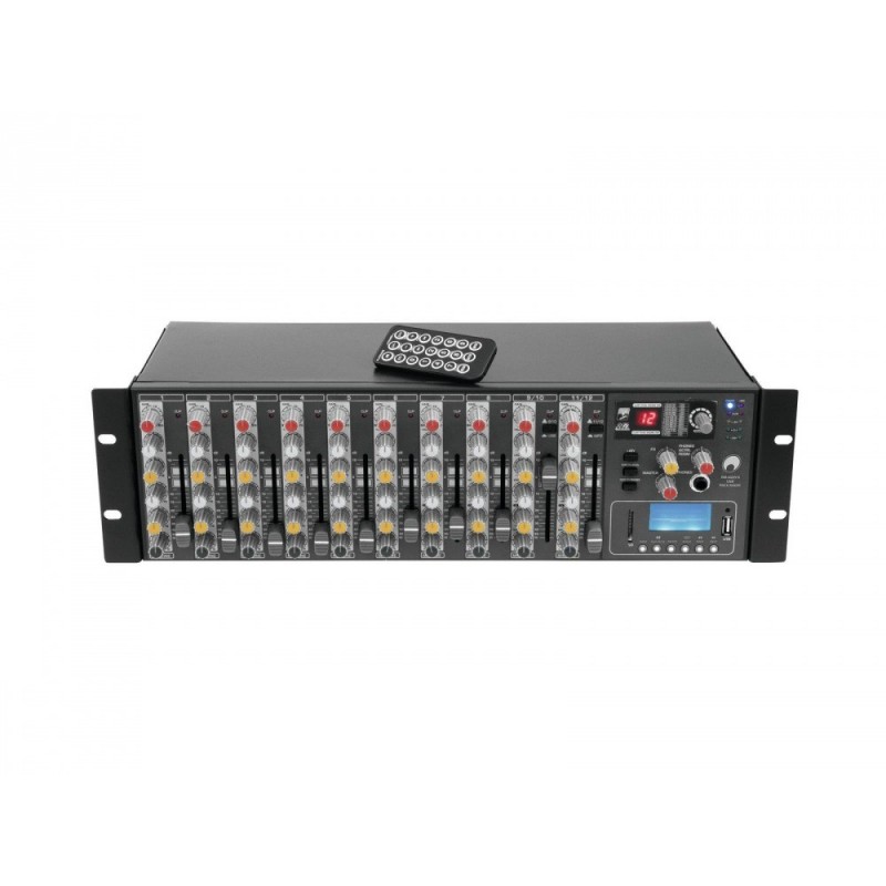 Omnitronic RM-1422FX - mikser rack z dsp mp3
