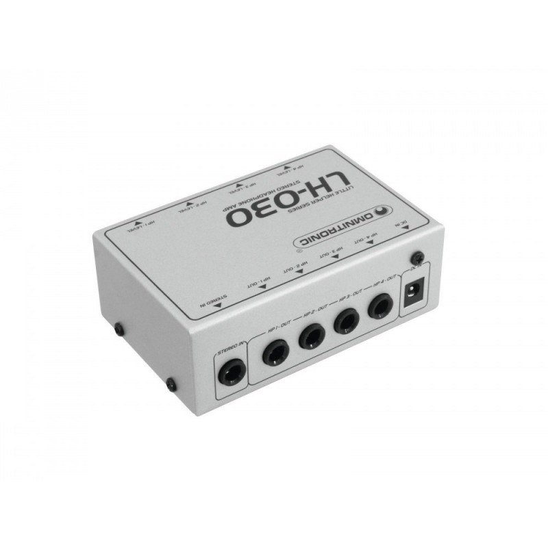 OMNITRONIC LH-030 Headphone Amplifier - Wzmacniacz Słuchawkowy